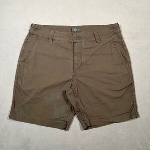 Triple Aught Design TAD Shorts Mens 34 Brown Cordura Nylon Cotton Blend Outdoor
